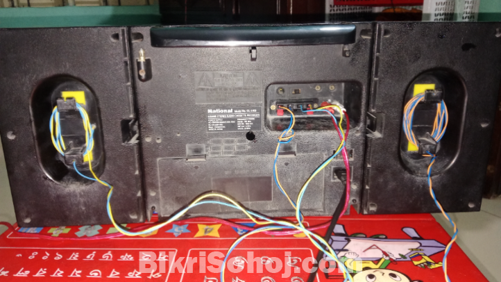 National Cassette Radio Player